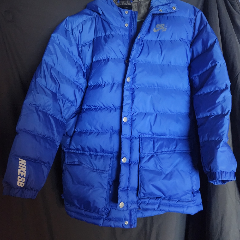 Nike SB Blue Puffer Jacket